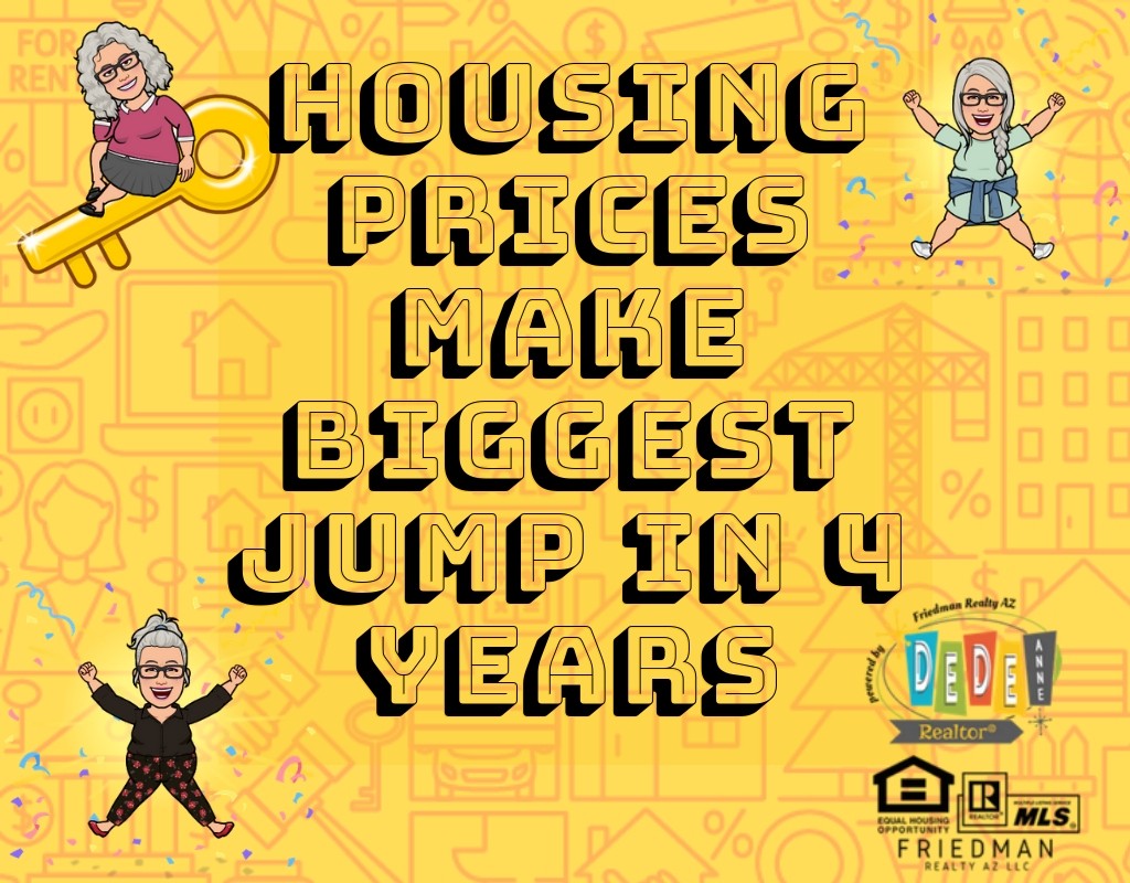 Housing prices make biggest jump in 4 years