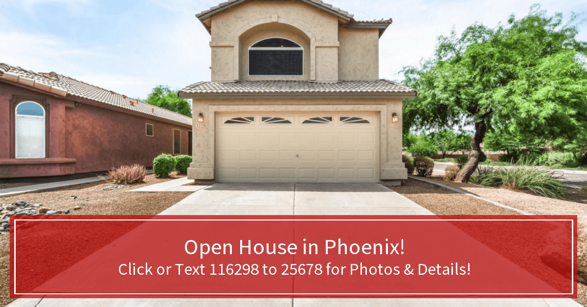 Open House North Phoenix Saturday & Sunday, August 17-18 10am-2pm