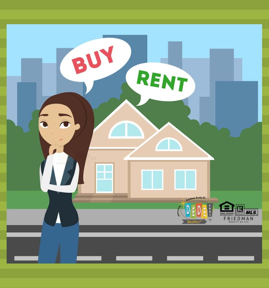 Does Renting or buying make more sense for you? Find out in this free guide from DeDe Forwood Realtor in Phoenix
