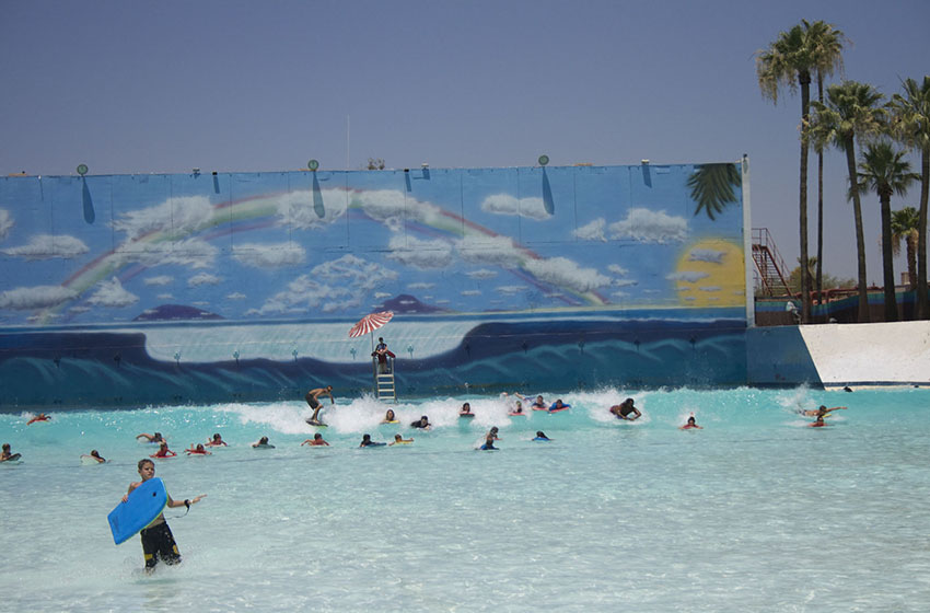 Waikiki wave pool photo courtesy of Big Surf